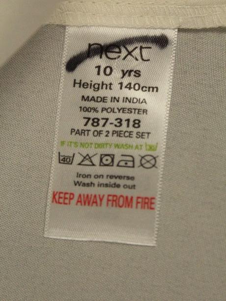 Dievčenský top na ramienka next veľ. 10 r. a, next,140