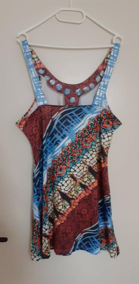 Farebné minišaty / predlženy top, l / xl