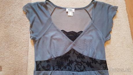 Krátke sivé šaty, bonprix,s