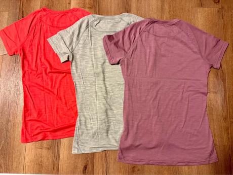 Set 3 merino tričiek, zajo,l