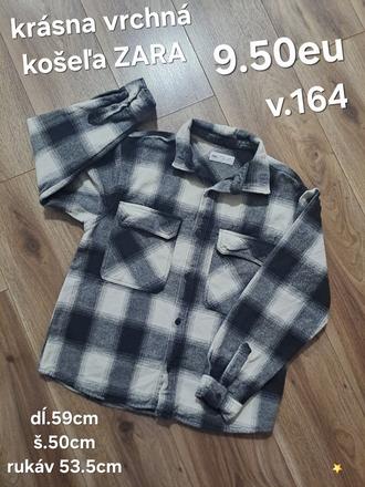 Vrchná košeľa zara, zara,164