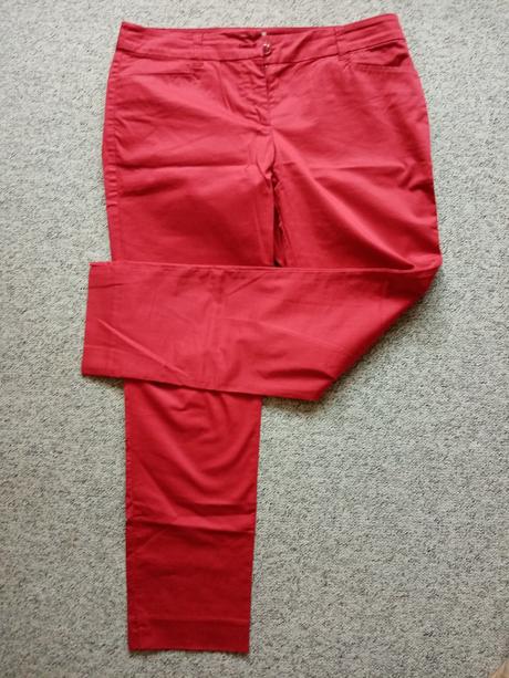 Červené nohavice s. oliver vel. 38, s.oliver,m