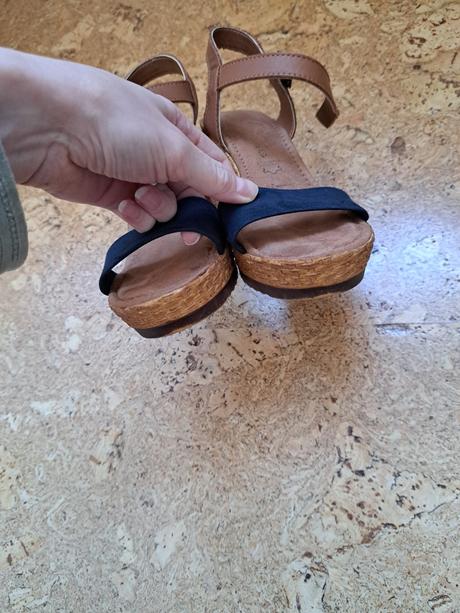 Kožené sandále tamaris 36, tamaris,36