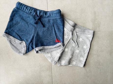 Set 2 krátkych nohavic, h&m,92