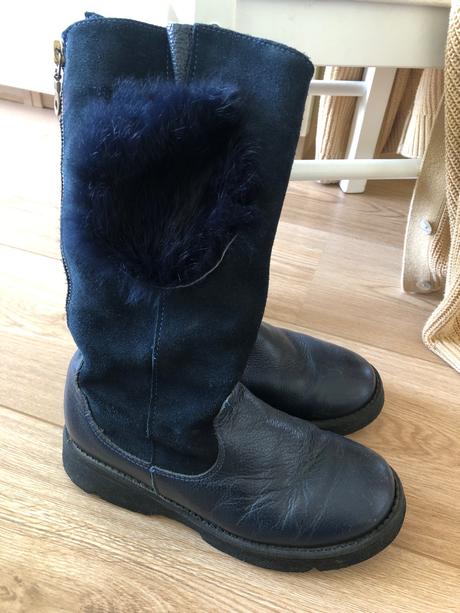 Čižmy kožené, 34