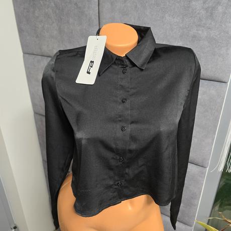 Cierna bluzka, fishbone,xs