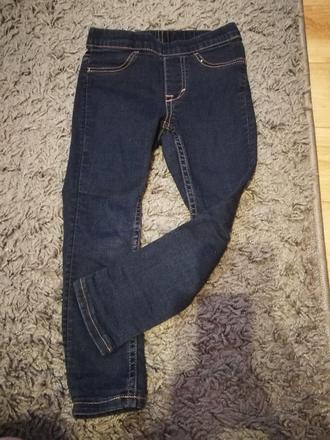 Riflové legíny, h&m,98