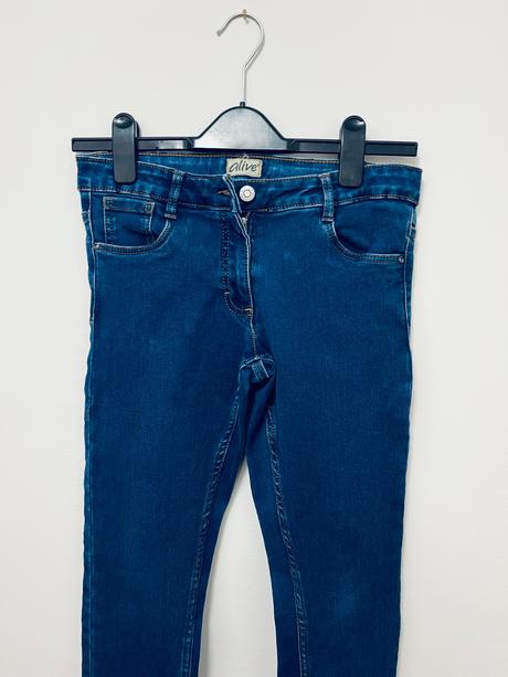 Štýlové tmavomodré džínsy alive, alive,152