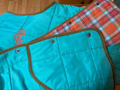 Jazdecká prešívaná vesta, 48