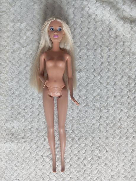 Barbie mattel blond vlasy, 