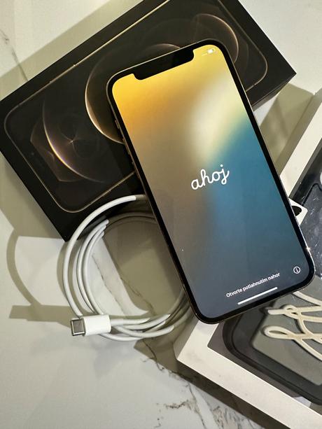 Iphone 12 pro 128 gb gold, apple