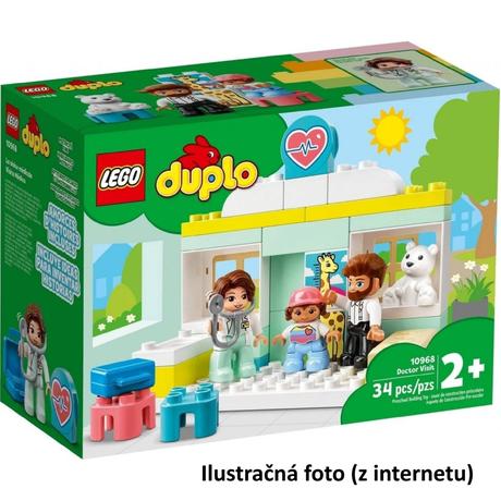 Stavebnica lego duplo - návšteva lekára, 