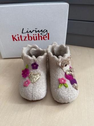 Detske papučky ovčia vlna living kitzbühel, 20