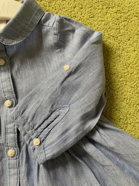 Bavlnené tenké šaty, zn. h&m, v. 74, h&m,74