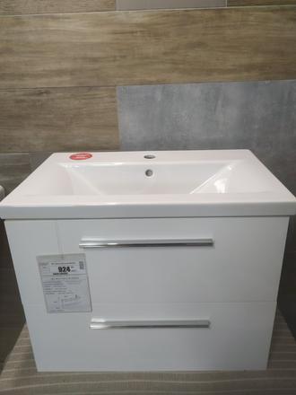 Umývadlo so skrinkou do kúpeľne, 