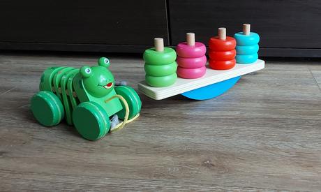 Drevena balancna skladacka, 