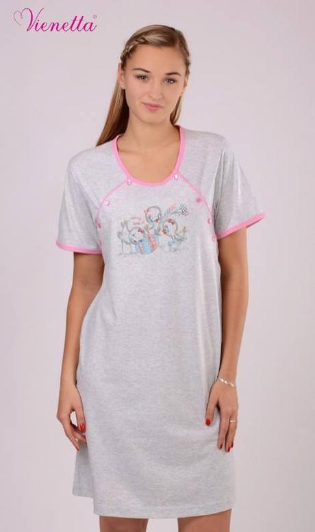 Materská nočná košeľa, vienetta secret,l / m / s / xl / xxl