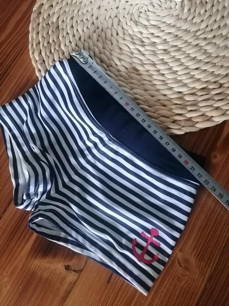 Plavky h&m pasikavé 98, h&m,98