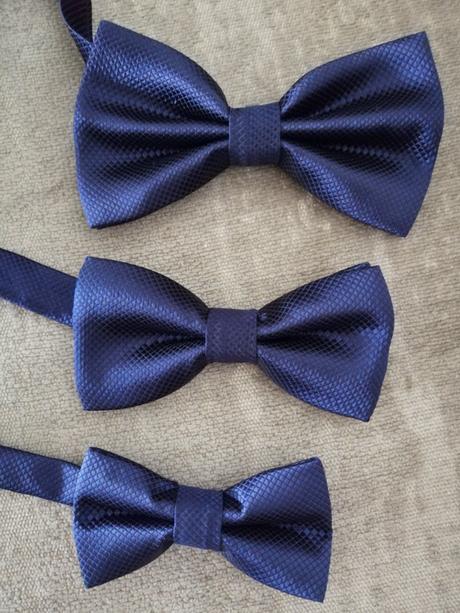 Pánsky a detský motýlik satén otec syn,