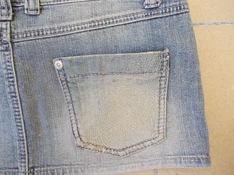 Úžasná riflová suknička, camaieu,40