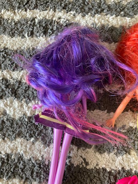 Monster high bábiky a hrebeň, 