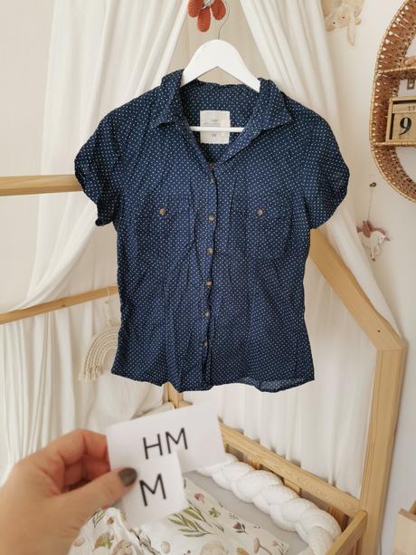 Bodkovana bluzka / kosela hm, h&m,m