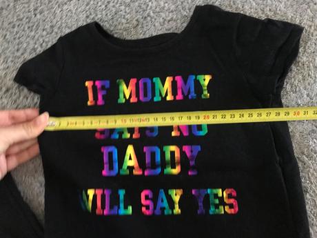 Tričko s vtipným nápisom, children's place,104