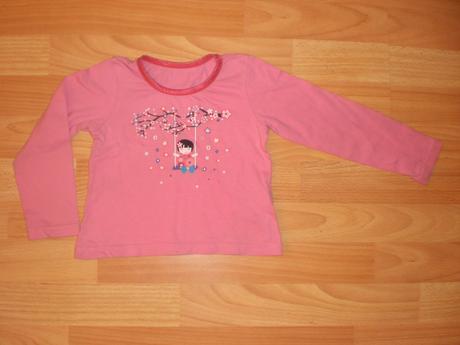 3 tričká s dlhým rukávom 86/92, 86