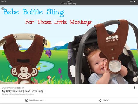 Bebe drziak na flasu (bottle sling), 