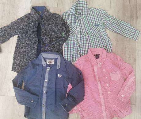 4x košele, gant,104