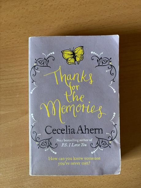 Kniha thanks for the memories (cecelia ahern), 
