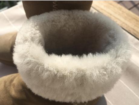 Paciotti kožené/ ovčia vlna cizmicky, 25