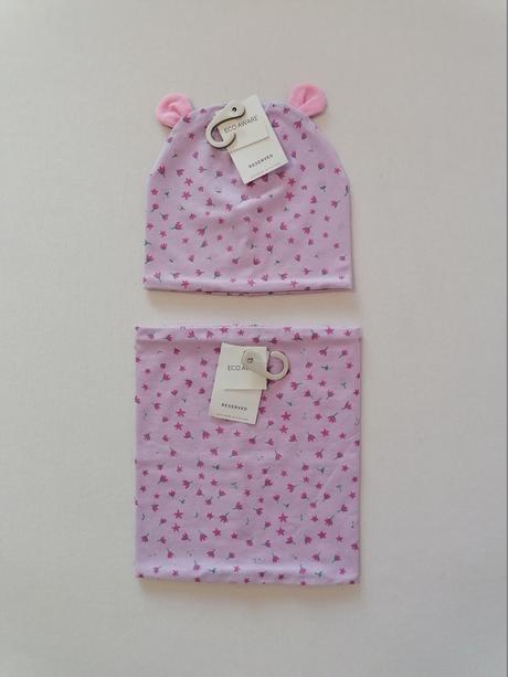 Set ciapka 1-3 r. a nakrcnik, reserved,92