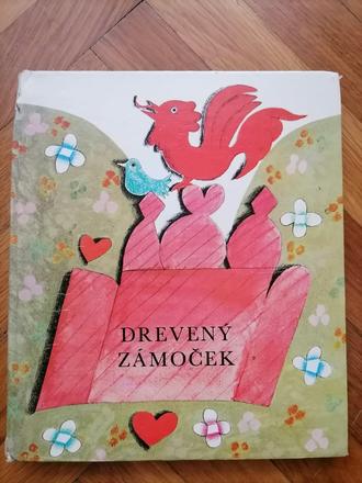 Drevený zámoček-ruské rozprávky,