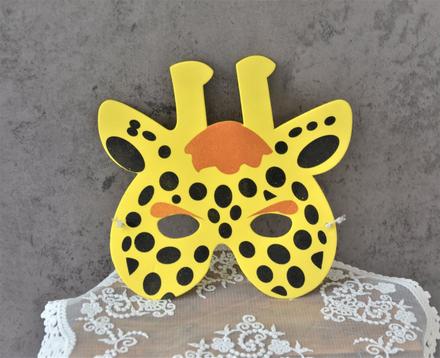Škraboška na tvár žirafa, 