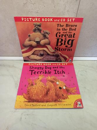 Zositkove knihy s audio cd,