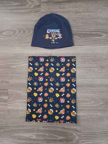 Čiapka + nákrčník, h&m,146