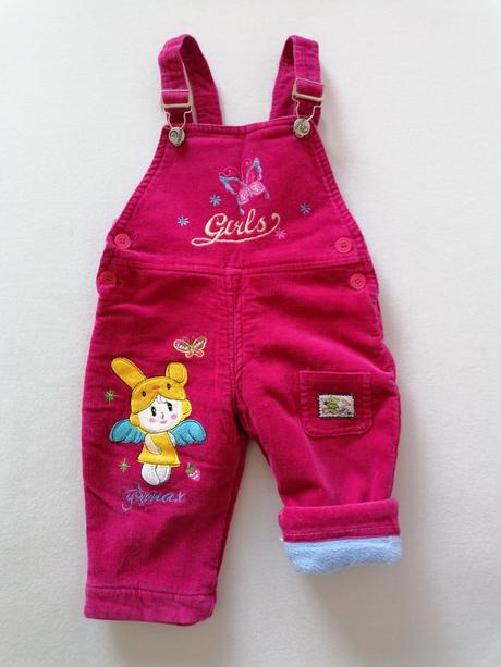 Flisom zateplene nohavice 74/80, 80