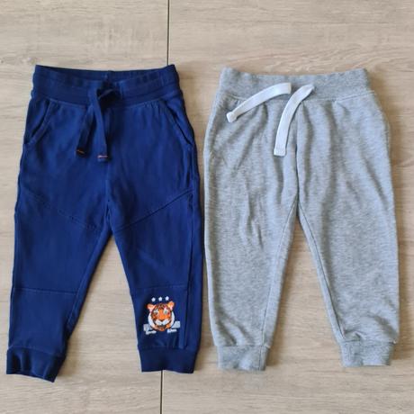 2x teplaky, lupilu,86