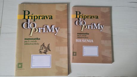 Knihy na prípravu matematika na 8.ročné gymnázium,