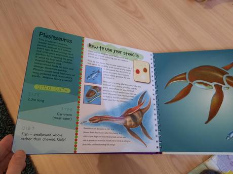 Veľká encyklopedia o dinosauroch, kreslenie, 