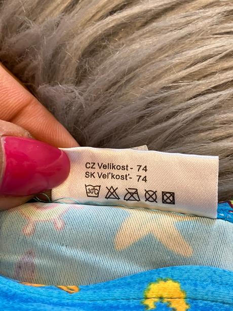 Chlapčenské plavky vzorované (74), 74