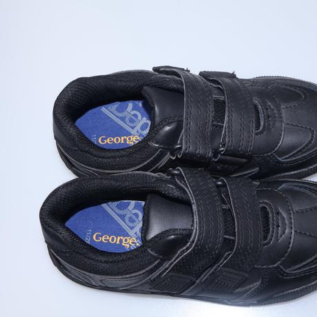 Tenisky čierne chlapčenské george č.29, vd-19,2 cm, george,29