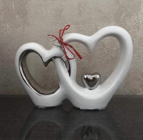 Elegantná dekorácia srdiečok moderný dizajn, 