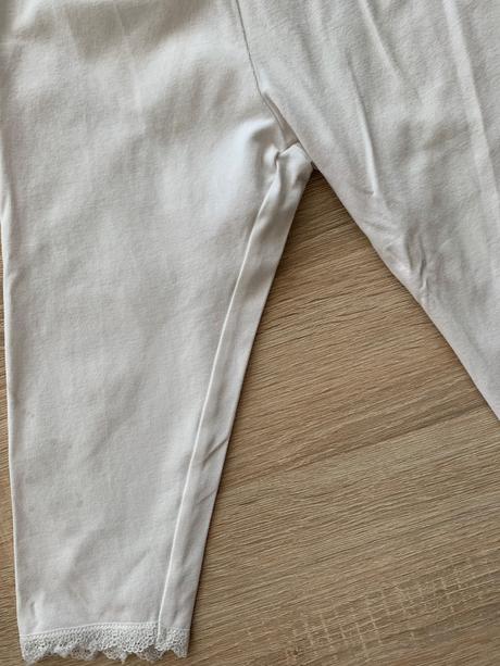 3/4 legíny lindex s čipkou, lindex,98