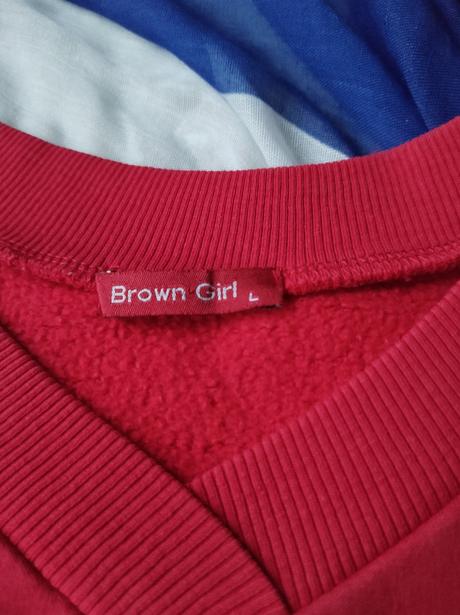 Červená mikina s vreckami, m