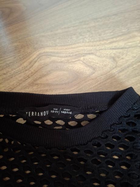 Top tielko so sieťkou - štýlový 140/146, terranova,140