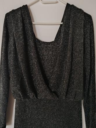 Dámske šaty trblietavé, 38