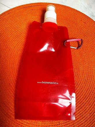 Skladacia fľaša na turistiku, 