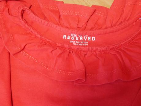 Balenie dievčenských tričiek s dlhým rukávom, 98